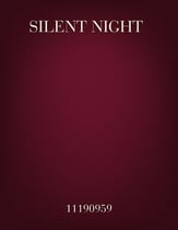 Silent Night SATB choral sheet music cover